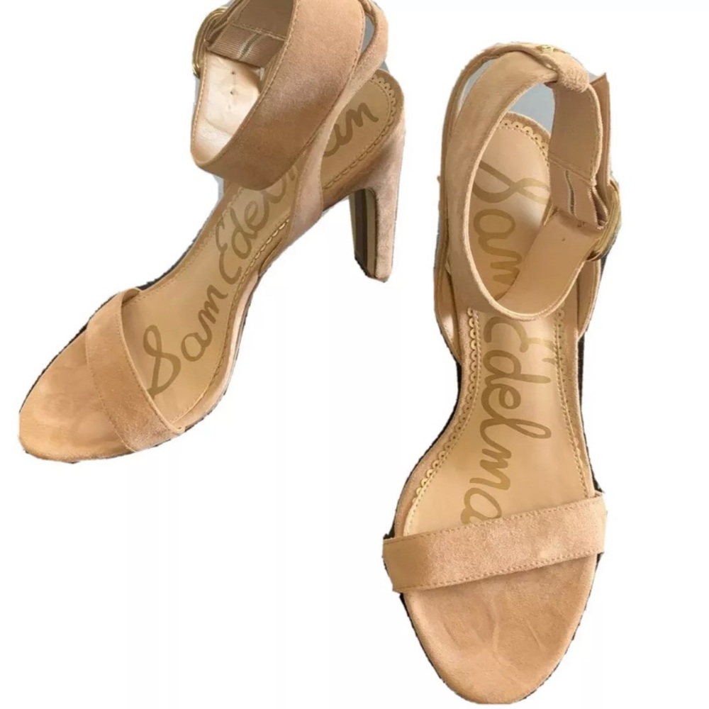 Sam Edelman Signature Suede Omar High Heels SZ10